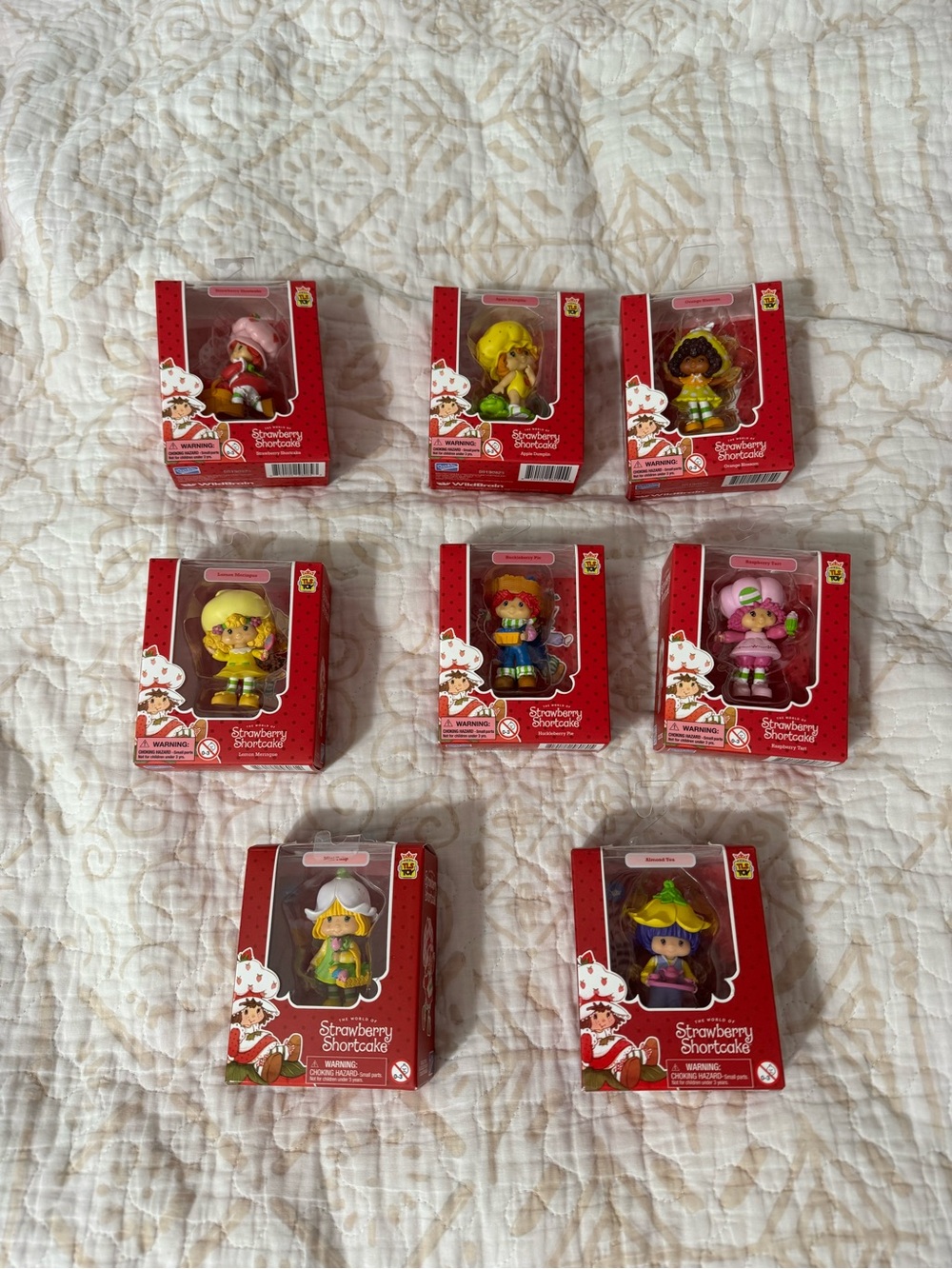 strawberry shortcake TLS cheebee figurines series 1 & 2